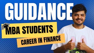 Career in Finance for MBA Students [upl. by Wyne]