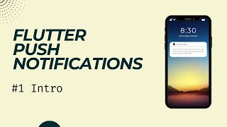 Flutter Push Notifications 1 Intro  بالعربى [upl. by Ayot4]