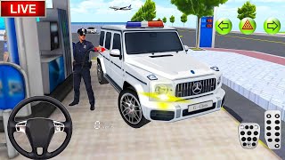 🔴Live Now🔴police Car Hyundai i20 N in The gas station 3D Driving Class Simulation games [upl. by Pavia]