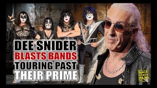 quotDee Snider Blasts Bands Who are Still Rocking Past Their Prime amp Refuse to Retire🎸quot [upl. by Artus]