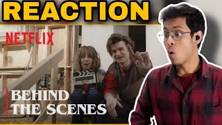 Behind The Scenes  Stranger Things 5  Reaction  Netflix  Holly Verse [upl. by Aivalf]