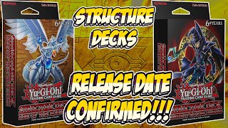 Release Date for BlueEyes amp Dark Magician Structure Decks  YuGiOh  OCG  TCG [upl. by Kannan951]