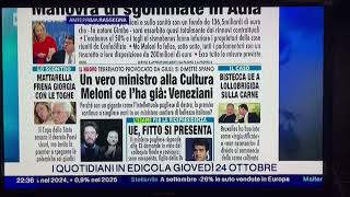 Con un gigante come Veneziani perché Meloni continua a scegliere nani per il Ministero Cultura [upl. by Hoag]