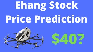 Ehang Stock Price Prediction Will EH Stock Keep Going Up [upl. by Muslim]