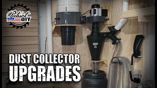 Dust Collector Upgrades  2 Stage Harbor Freight Dust Collection [upl. by Larissa205]