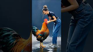 Amazing Talent a Magic Chicken Fuses Dance on AGT americagottalent magic talent [upl. by Eibur]