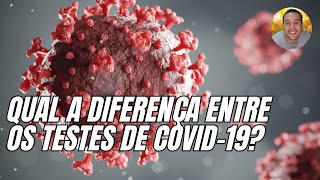 quotQUAL A DIFERENÇA ENTRE OS 3 TESTES DE COVID19 Antígeno PCR Lamp e Anticorpos [upl. by Harned430]