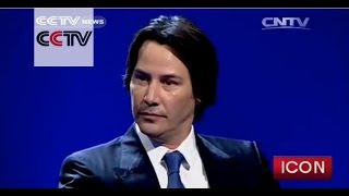 CCTV Icon  An Interview with Keanu Reeves [upl. by Adelice]