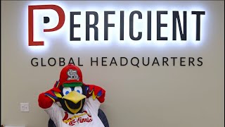 Fredbird visits Perficients Global Headquarters [upl. by Idette156]