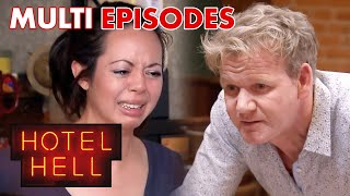 “I Thought Gordon Was Going To Be Nice To Me”  FULL EPISODES  Hotel Hell [upl. by Nallak]