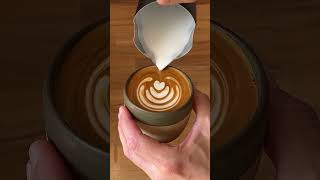 World best tulip 🌷 latte art youtube latteeart coffeeart coffee coffeedecoration barista [upl. by Anole]