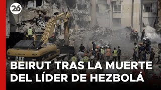 EN VIVO  LÍBANO  Así está Beirut luego de la muerte del líder de Hezbolá [upl. by Schoenburg]