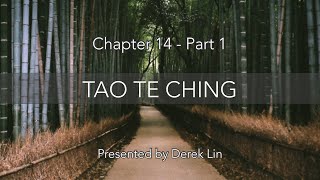 Tao Te Ching Chapter 14 Part 1 quotTao Axiomquot 道紀章 [upl. by Lemyt]