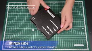 DATAKOM AVR8 Automatic voltage regulator for generator alternators [upl. by Neile]