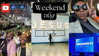 VLOG BELOVED AWAKENED 2024 amp XOLLY MNCWANGO LIVE  Rorisang Mabogoane  South African YouTuber [upl. by Gamali]