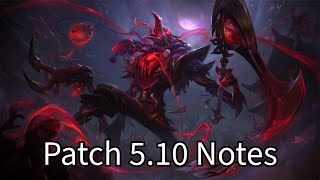 Patch 510 Notes  Fiddlesticks New Champion Reveal [upl. by Noynek244]