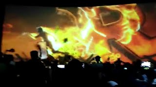 RRR Motion Poster Theatre Reaction  Ram Charan  JrNTR [upl. by Sherwood]