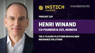 Henri Winand Cofounder and CEO AkinovA The eplacing platform driving new insurance solutions [upl. by Aynek]