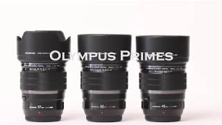 All three Olympus f12 Pro Primes in the house My initial thoughts [upl. by Aneled]