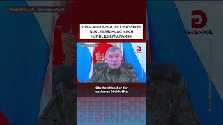 gegenpol shorts russland belousow militär moskau atomwaffen übung politik geopolitik news [upl. by Harrietta851]