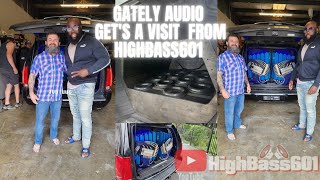 GATELY AUDIO GETS A VISIT  12 GATELY 15S BREAKS WINDSHIELD  GATELY AMPLIFIER  BYRON CHAMBLISS [upl. by Eyssej]