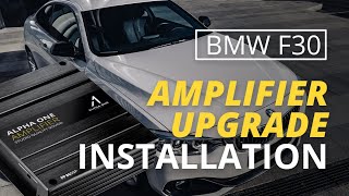 BimmerTech Premium Audio System Installation in BMW F30 [upl. by Koah217]