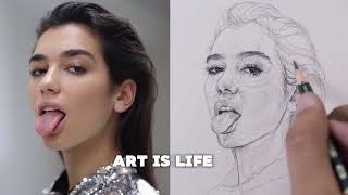 Discover the Ultimate Secret to Drawing the Perfect Portrait with the Loomis Method [upl. by Enaerb]