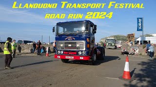 Llandudno Transport Festival Road run 2024 [upl. by Tenn799]