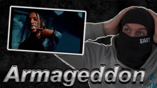 Lil Macks  Armageddon Official Vdeo REACTION [upl. by Call]