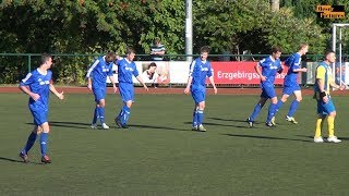 Kreisoberliga Erzgebirge SV BlauWeiß Crottendorf  VfB Annaberg 09 2 30 16092018 [upl. by Atthia]