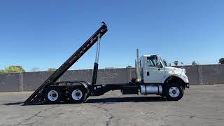 2005 International 7600 Amrep AMRO H 22 Roll Off Garbage Truck for Sale [upl. by Busey990]