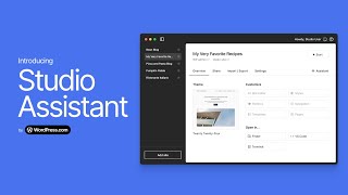 Meet the STUDIO ASSISTANT Your AI Companion for Building WordPress Sites Locally ✨ [upl. by Awad466]