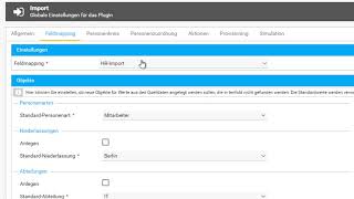 tenfold  Importing User Data German [upl. by Aneek535]