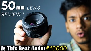 Canon 50mm f18 Lens Review For Videography amp Photography  Best Valuable Lens Under This Price [upl. by Chew738]