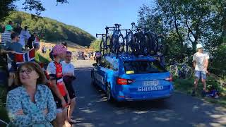 Tour de France 2023  Arrivée 13ème étape ChâtillonsurChalaronne  Grand Colombier 140723 [upl. by Mok]