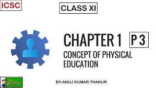 ICSC  ISC I Chapter 1 P3 I Concept of Physical Education I Misconception About Physical Education [upl. by Yclehc]