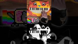 maxwell cat VS nyan cat Cat Piano [upl. by Arlon472]