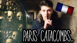 ABANDONED Paris Catacombs Underground Human Remains GRAPHIC [upl. by Fischer]