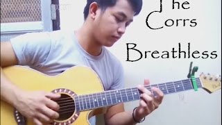 TABSThe Corrs  Breathless Guitar Fingerstyle [upl. by Klotz]