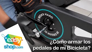 ¿Cómo armar los pedales de mi Bicicleta Estática Svelfik [upl. by Anilra949]