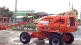 擎億高空作業車漂亮的 JLG 400S 12m 高空作業車  Xe Nang Nguoi boom JLG [upl. by Musser]