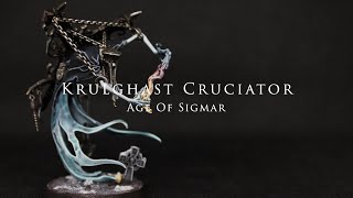 How To Paint A Krulghast Cruciator For AOS Nighthaunt [upl. by Aitnas]