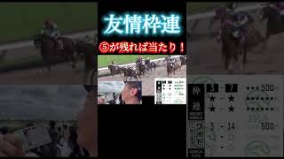 中山競馬場友情枠連で大喧嘩に！？＃枠連競馬予想 友情 ルメール [upl. by Asikal346]