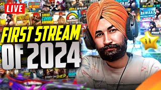 WELCOME 2024  BGMI LIVE  GTXPREET PUBG LIVE [upl. by Lledyr]