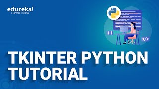 Tkinter Python Tutorial  Python GUI Programming Using Tkinter Tutorial  Python Training  Edureka [upl. by Goodrich]