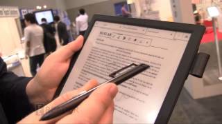 Sony 133 eReader Review  PDF Viewing [upl. by Enened298]