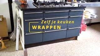 Zelf je keukenkastjes wrappen [upl. by Reynard]