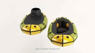 3D Studio meets real world of Lechtal  Anfibio Packrafting Gear [upl. by Ykvir]