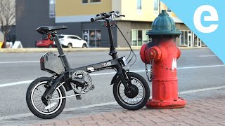 Tiny Carbon Fiber eTura Review  Lightest Electric Bike [upl. by Notsirt]