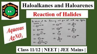 Haloalkanes and Haloarenes  Reaction of Halides  01 [upl. by Gannon803]